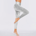 Fitness leggings Mulheres ioga de alto impacto Controle de barriga Leggings de ioga estampada